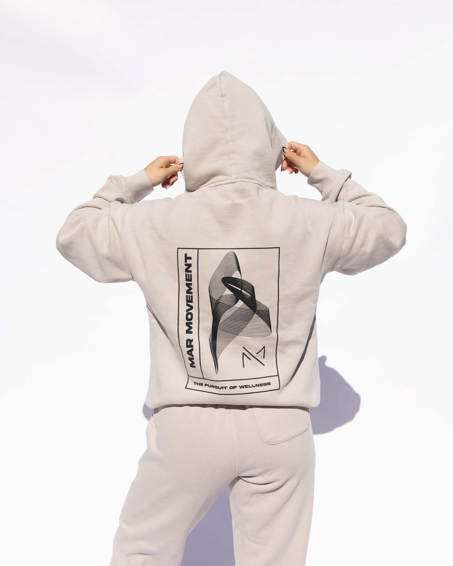 Persuit of wellness hoodie