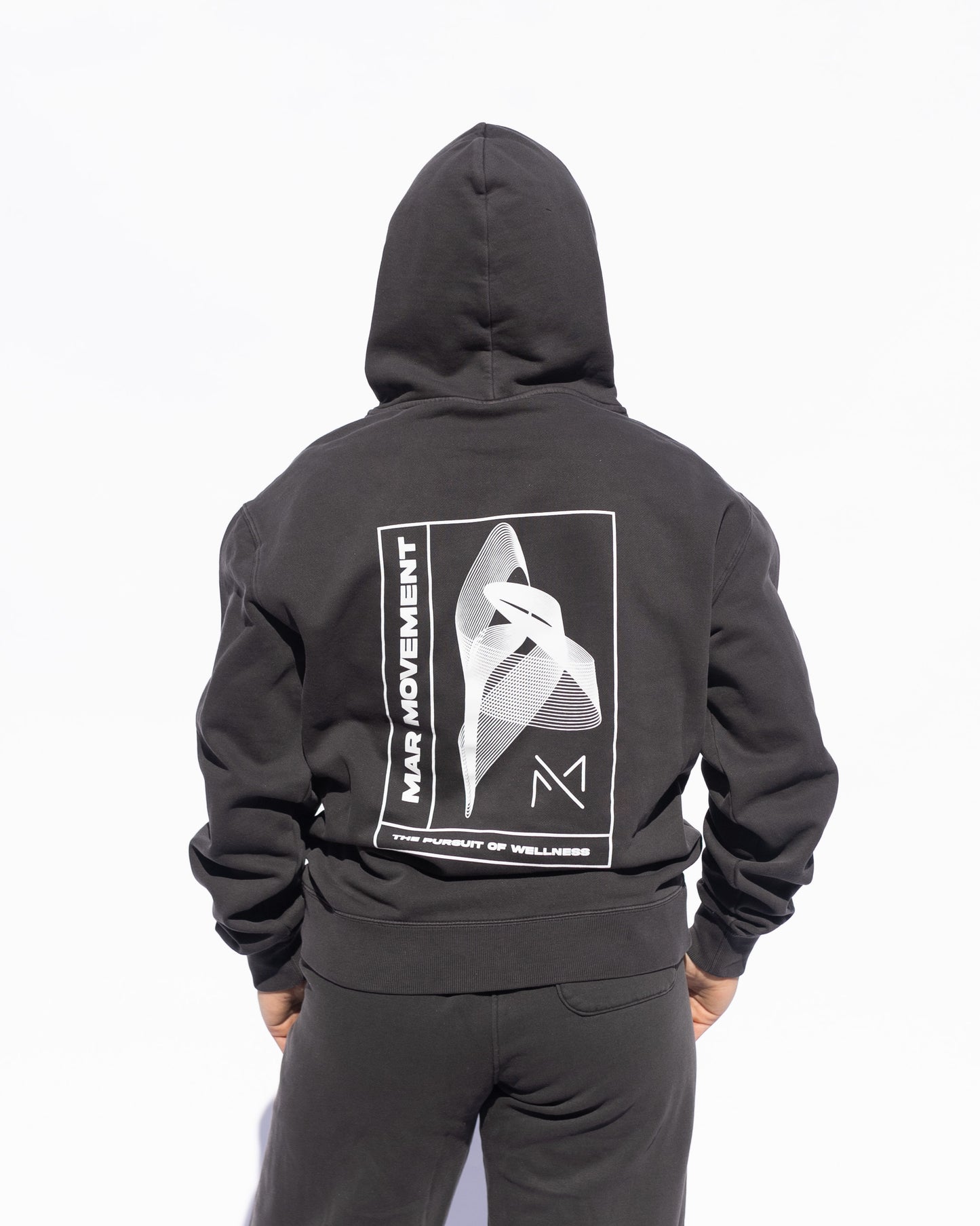 Persuit of wellness hoodie